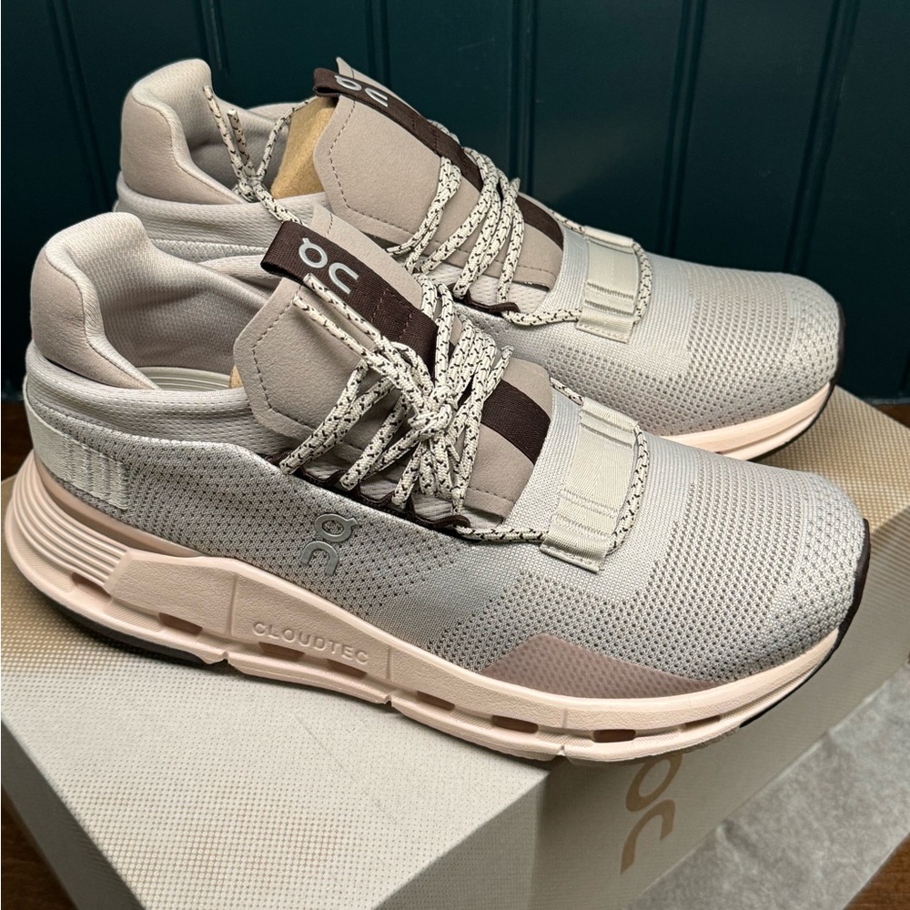 On Running Cloudnova Pearl Shell NWT size 8.5